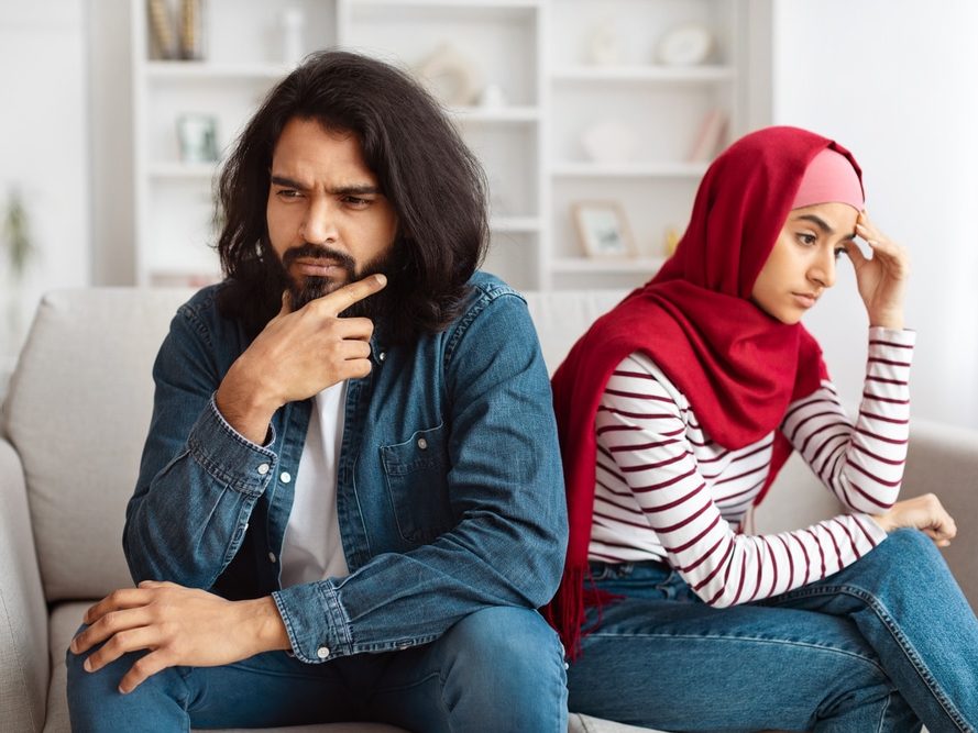 Couple qui se dispute