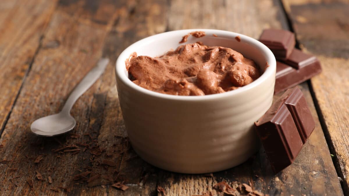 Recette de mousse au chocolat